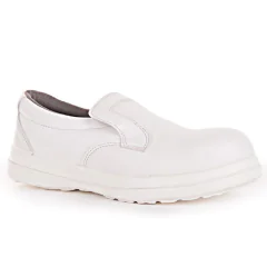 Chaussure de sécurité S2 Slipper Blanc - Taille 42 : HYGOSTAR Photo