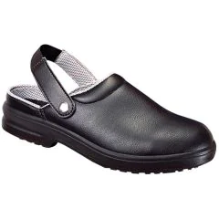 Chaussure de sécurité Clog Noir - Taille 42 : HYGOSTAR Visuel