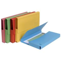 Lot de 50 Chemises à poche en carte recyclée - Assortiment EXACOMPTA Forever Visuel