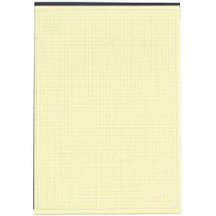 Bloc-notes - Feuilles quadrillées Jaune 5700E EXACOMPTA