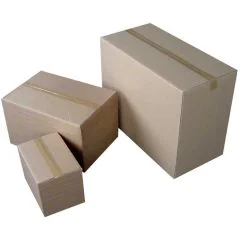 HAPPEL 286 : Lot de caisses américaines en carton ondulé - 340 x 250 x 345 mm