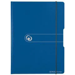 Photo HERLITZ : Porte-bloc chemise easy orga to go A4 Bleu 11217213