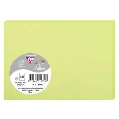 Photo POLLEN Carte Vert bourgeon 110 x 155 mm C6 11350C Clairefontaine