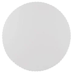 Photo Fond de tarte rond en carton - 280 mm - Blanc PAP STAR Pure