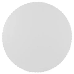 Photo Fond de tarte rond en carton - 300 mm - Blanc PAP STAR Pure