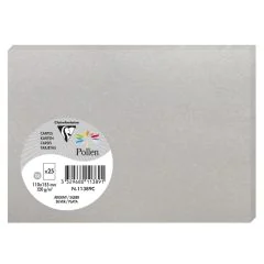Photo POLLEN Carte Argent 110 x 155 mm C6 11389C Clairefontaine