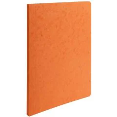 Photo Chemise à dos rainé pour Dossier A4 - Orange EXACOMPTA Lustro Carte Image