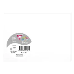 Photo POLLEN Carte Blanc 110 x 155 mm C6 1316C  Clairefontaine