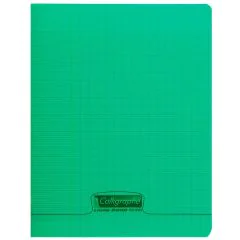 Photo Cahier Séyès 48 pages - 170 x 220 mm - Vert CALLIGRAPHE Polypro