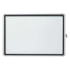 Photo Vitrine pour l'extérieur - Surface magnétique - 972 x 692 mm : NOBO 1902579