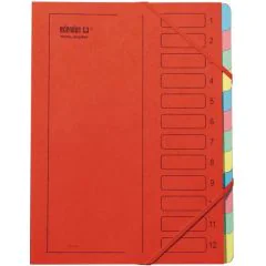 Photo TRIEUR Rouge de 12 compartiments Extendos 22312