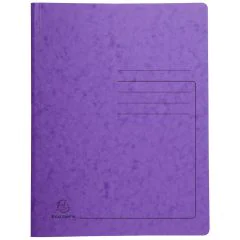 Photo Chemise imprimée à lamelles - Pour document A4 - Violet EXACOMPTA Image
