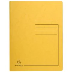 Photo Chemise imprimée à lamelles - Pour document A4 - Jaune EXACOMPTA Image