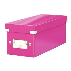 Photo Boite de rangement WOW - CD - Rose LEITZ 6041-00-23 Fermé
