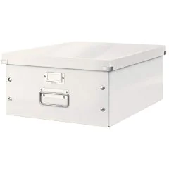 Photo Boite de rangement WOW - Format A3 - Blanc LEITZ 6045-00-01 Coffret large
