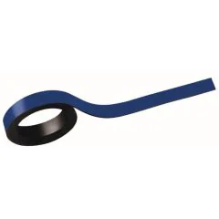 Photo Maul : Bande magnétique - 10 mm x 1m - Bleu 65203-37