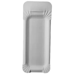 Assiette jetable en carton - 80 x 210 mm PAP STAR Pure