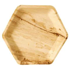 Assiette jetable en feuilles de palme - 235 x 30 mm PAP STAR Pure
