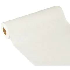 Chemin de table - Blanc - 24 m x 40 cm PAP STAR Soft Selection Plus