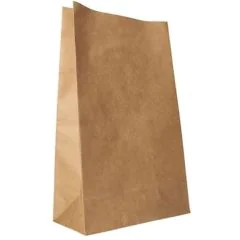 Photo Sac en papier à fond plat - 360 x 220 x 110 mm - Brun PAP STAR