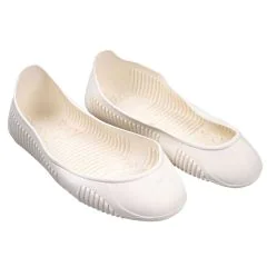 Photo Paire de surchaussures en latex - 34-36 - Blanc HYGOSTAR