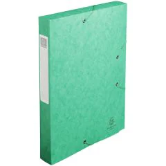 Photo Boîte de classement Cartobox - Dos 40 mm - Vert EXACOMPTA Image