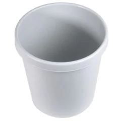 Photo Corbeille à papier 30 litres - Gris Lumière : HELIT H6106182