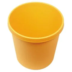 Photo Corbeille à papier 30 litres - Jaune : HELIT H6106118