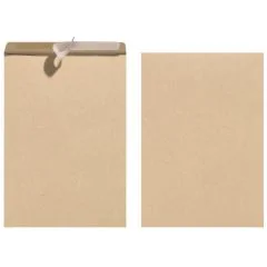 Enveloppes d'expédition - Marron - C5 HERLITZ Lot de 10
