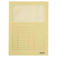 Photo Chemise à fenêtre - Jaune : LEITZ - 3950-00-15
