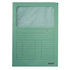 Photo Chemise à fenêtre - Vert : LEITZ - 3950-00-50    