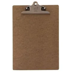Porte-bloc A4 en bois - 230 x 330 mm - Marron SECURIT image