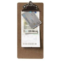 Photo Porte-bloc en bois 115 x 265 mm - Marron SECURIT