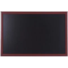 Tableau noir - Cadre Merisier - 1200 x 900 mm : BI-OFFICE Photo