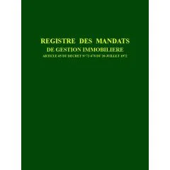 Registre des mandats - Gestion immobilière 1411 ELVE