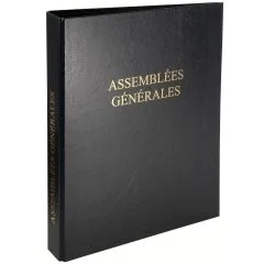 Registre des Assemblées Générales SAS - 100 feuillets