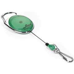 Photo DURABLE : Porte badges avec jojo - Vert transparent